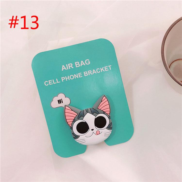 Держатель для мобильного телефона, наклейка для телефона, кронштейн для крепления на палец, подставка для телефона, милые аксессуары для телефона с героями мультфильмов