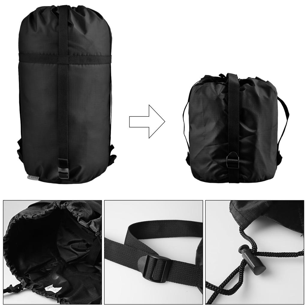 TRIWONDER Compression Bag for Sleeping Bags, Compression Bag, Lightweight, Compression Bag, Storage Bag, Stuff Bag, Case, Wear-resistant Shrug, Can