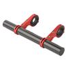 Bike Handlebar Extender Lightweight Carbon Fiber Aluminum Alloy for Phone Mount Light Lamp Red