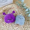 Милая Мультяшная Плюшевая Игрушка Бактерия Кариеса С Дизайном Зубной Щетки и Зубной Пасты Парная Брелок Подвеска на Сумку
