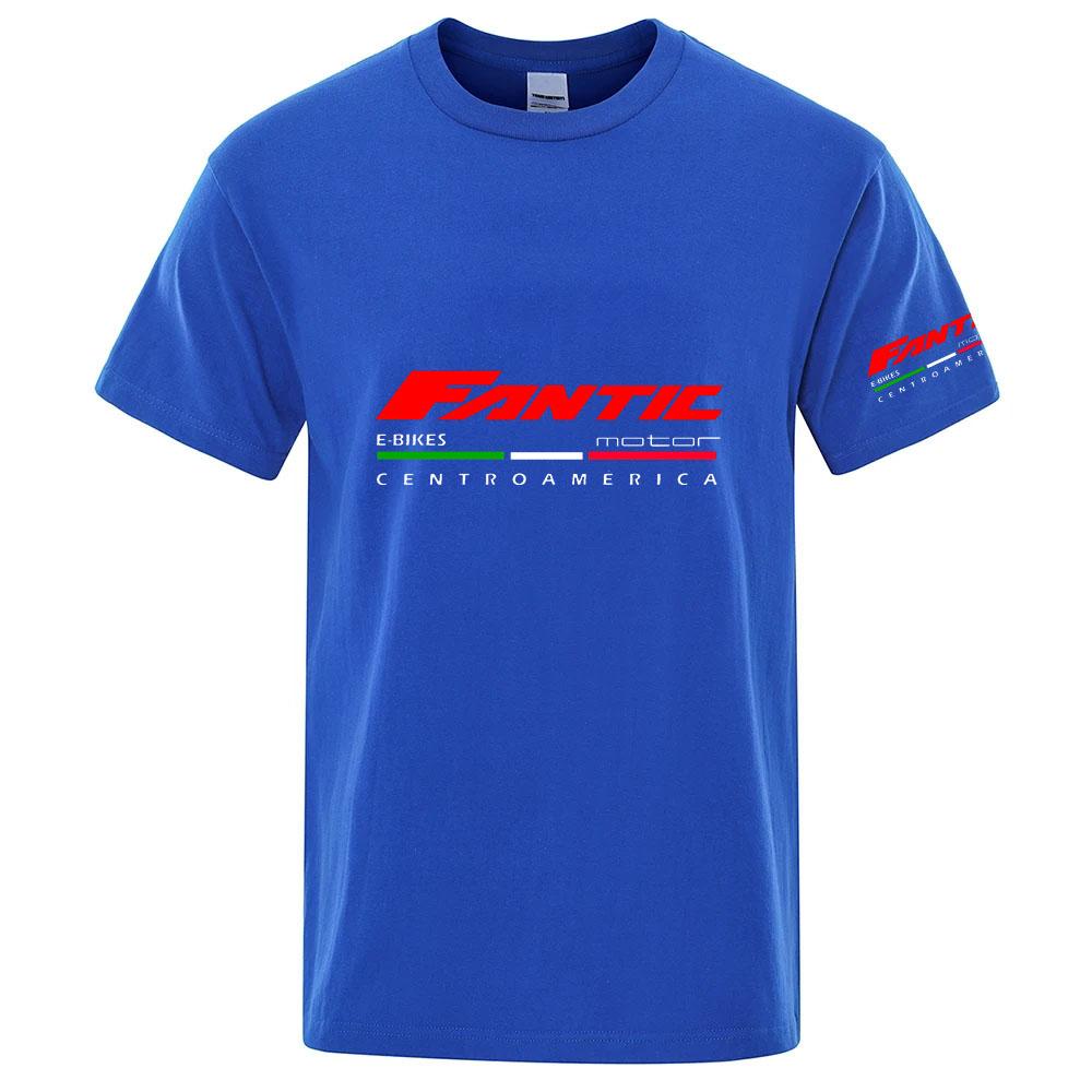 Fantic Motor Logo Print 2026 Unisexs Casual Exercise Tops Jogging Cycling Summer Quickdrying Daily Running Sportswear Tshirt
