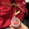 Брелок Подвеска Фруктовой Формы Сумка Фруктовая Подвеска Символизирующая Очарование Брелок Симуляция Безопасность Украшение для Автомобиля