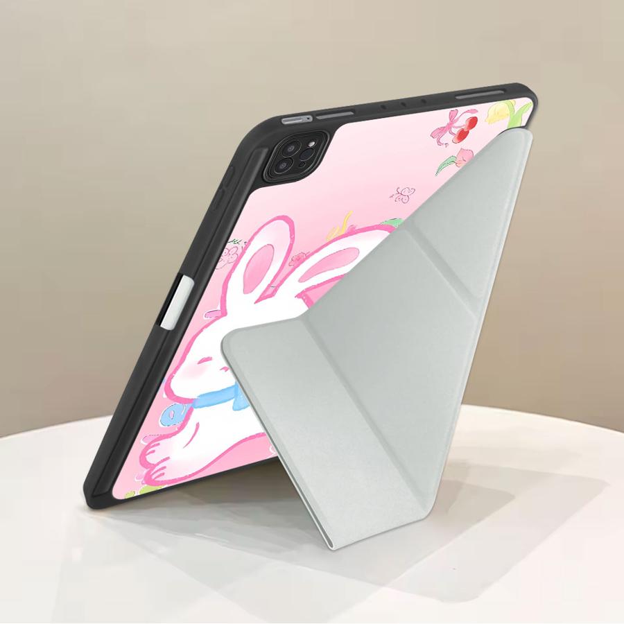 Чехол-подставка для планшета iPad Pro 11-го 10-го 9-го 8-го 7-го 12,9 дюйма Mini 6 7 Pro 2025 Air 4 5 M3 M2 1 2 M4 11 дюймов Милый мультяшный
