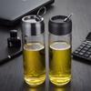 Heenoor Single-Layer Glass Tea Cup with Lifting Ring Lid
