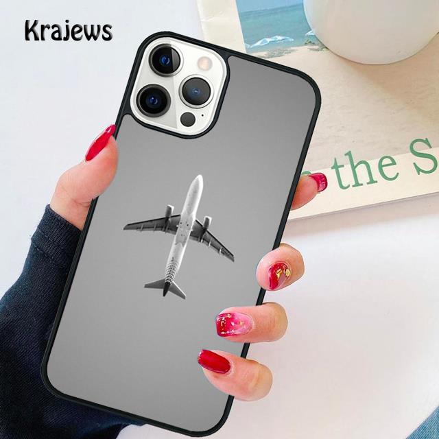 Мягкий чехол-обложка для телефона с изображением самолета для iPhone 17 Air 16 15 14 13 12 Max Для Apple 11 Pro Max Plus