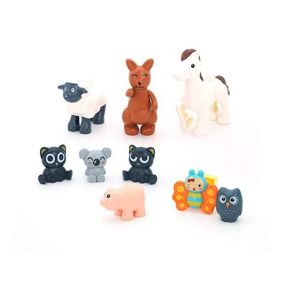 Набор фигурок Pi LEGO DUPLO, НОВЫЙ игровой набор Animal 1, популярные игрушки в Корее
