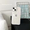 Применимый чехол для мобильного телефона iPhone16promax 15pro с блестящей алмазной рамкой для объектива 14 модный 11 противоударный 12 защитный чехол