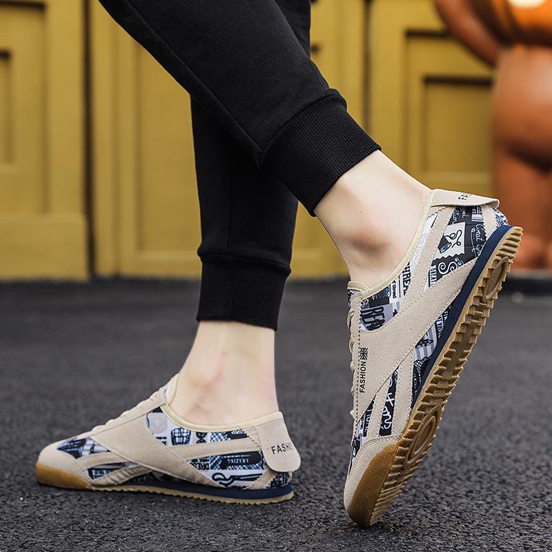 Лето 2024 Мужские дышащие повседневные туфли для вождения - Лоферы на все случаи жизни в стиле Форреста Гампа