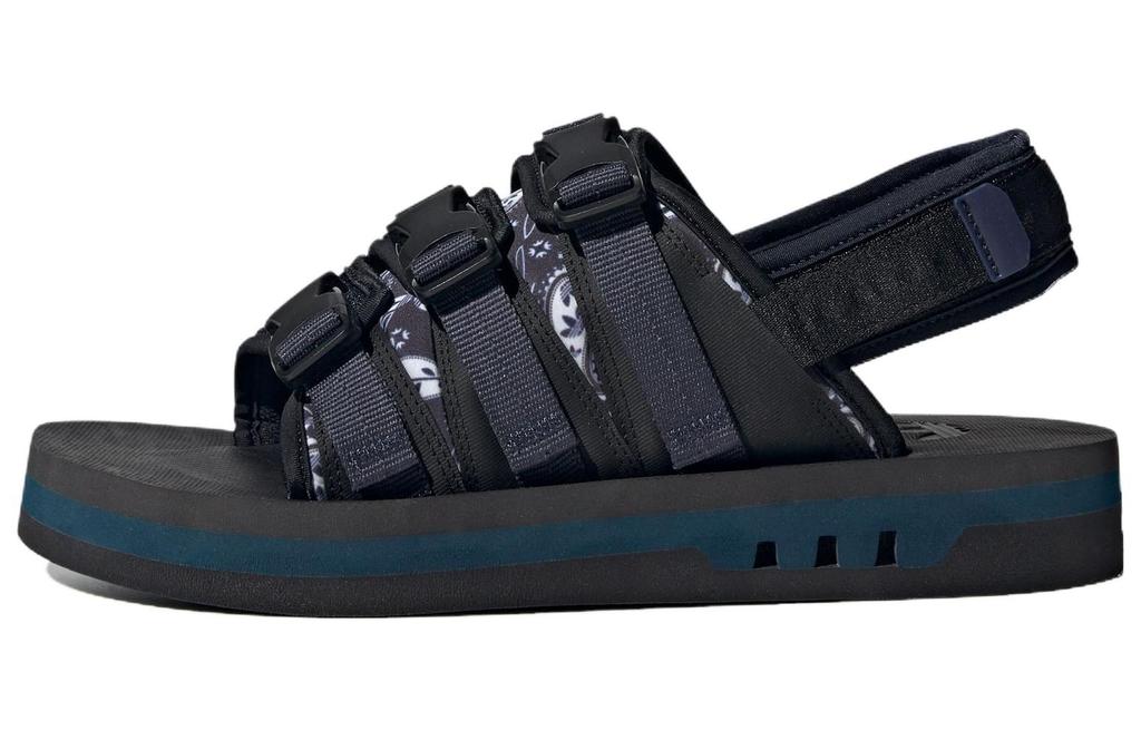 adidas Оригинальные Сандалии AdiSTRP 'Черный Серый Синий' IG3496