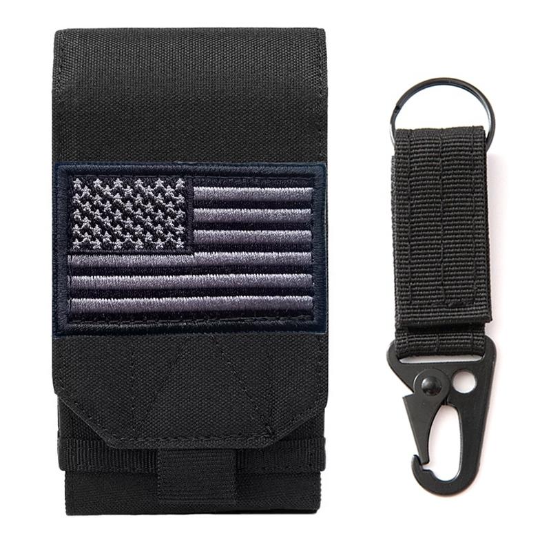 Тактический подсумок на пояс с креплением Molle для мобильного телефона, EDC-сумка, поясные аксессуары, сумка для кемпинга, сумка-чехол для мобильного телефона