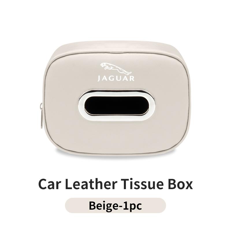 Car Seatback Tissue Box Holder Napkin Bag Armrest Paper Case Accessories For Jaguar XF XJ XFR XKR S-Type F-Type X-Type F-Pace I- HH1