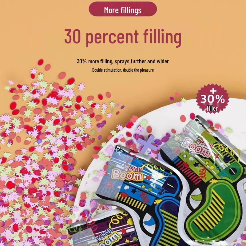 Creative Wedding Confetti Cannons & Spray Flower Guns - Handheld Party Props