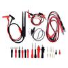 27Pcs Multimeter Test Set Electrical Hook Probes Multifunctional Replaceable Kit 10A with 1mm 2mm
