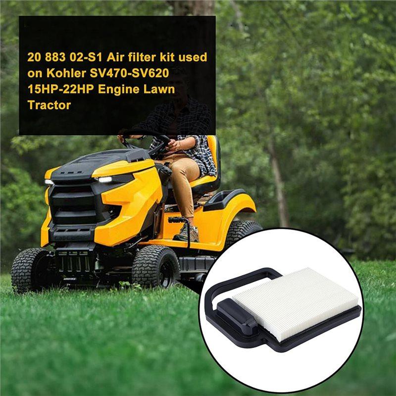 ABBY-For Kohler 20 083 06 Courage SV470 SV480 SV530 SV540 SV590 Cub Cadet LTX1045 Compatible 20 083 02-S Air Filter