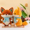 Soft Fox Stuffed Animal Plushie With Durable Fabric For Kids Gift Idea