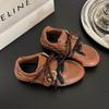 American Retro German Training Shoes Women's 2025 New Spring and Autumn Belt Buckle Pair of Shoelaces Flat Bottom Fashion Sports and Leisure Shoes