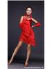 Charming Dancer Sequin Tassel Latin Dance Costume for Women
