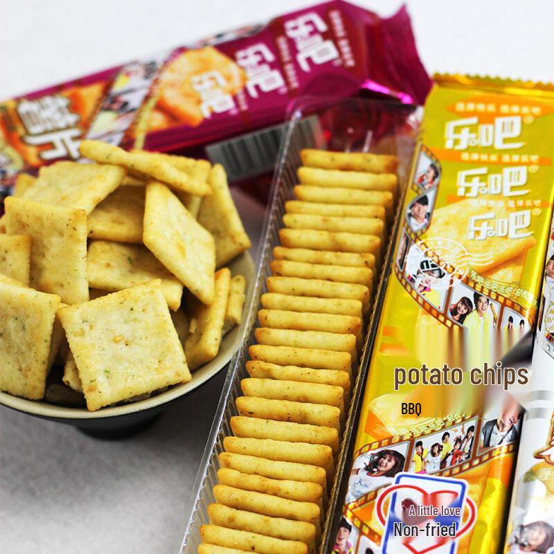 Lebar Non-Fried Potato Chips Multi-Flavor Pack 400g