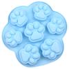 Silicone Mold Lovely Paw Ice Cube Soap Fondant Decoration Silikon Shape Mold