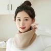 New Winter Plush Scarf Soft Warm Neck Cover Plush Double Warmer Windproof Neckerchief Layer Pro A1L3