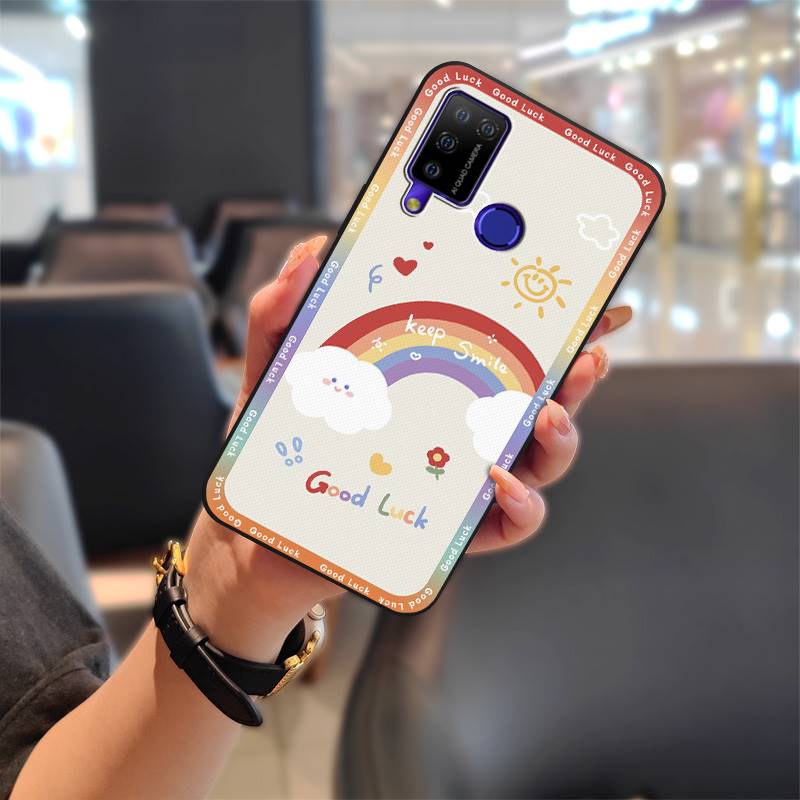 Грязеотталкивающий противоударный чехол для телефона Doogee N20 Pro, задняя крышка, силиконовый, милый, полный чехол, ударопрочный, мягкий, прочный