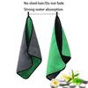 Side Coral Fleece Super Absorbent Cleaning Drying Cloth Wiping Rags Car Wash Towel Microfiber