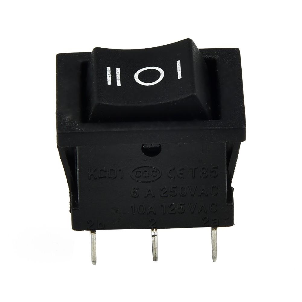 Панельный 6-контактный тумблер включения/выключения с пластиковым корпусом для электрических проектов