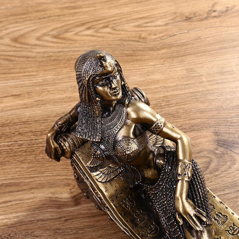 Египет Фараон Клеопатра Статуя Ретро Мумия Скульптура Бар Магазин Витрина Настольное Украшение Домашний Орнамент Туристический Сувенир Подарки