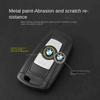 11MM 3D Aluminum Car Key Shell Stickers For BMW M M1 M2 M3 F32 E52 E53 E60 E90 E91 E92 E93 F01 F30 Auto Key Remote Fob Decals U111