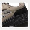 Men's Shoes New Casual Sports Shoes Thick Bottom Hollow Breathable Outdoor Work Shoes Hiking Shoes