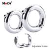 Adjustable Male Penis Cock Rings Ejaculation Delay Rings Stainless Steel Cock Rings