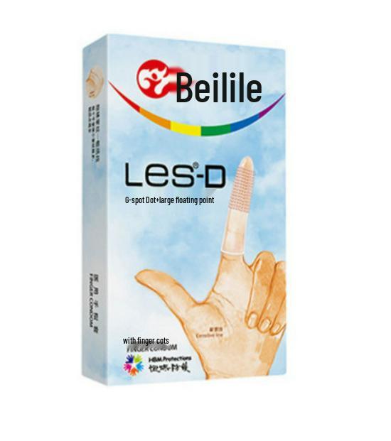 Bailile Prickly Silky Ribbed Condoms - Light & Thin 3D Texture for Adults