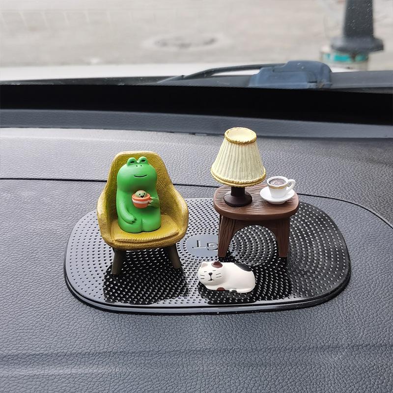 Исцеляющие автомобильные украшения в виде лягушек Закка: Милое украшение интерьера для дома, офиса или автомобиля