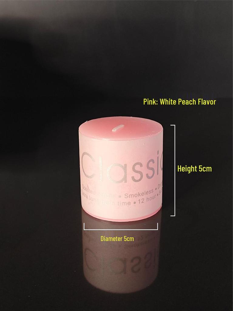 Набор из 3 ароматерапевтических свечей с подсвечниками – Бездымные, ароматные, идеальны для экстренных ситуаций или романтических случаев.