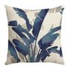Plant Pillow, Banana Leaf Print, Car Pillow, Bedside Cushion, Linen Pillow Case