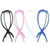 Plastic DIY Wig Stand Stable Portable Folding Stand Holder for Short Wig