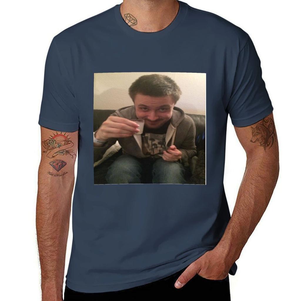 Футболка Forsen Смешные футболки Футболка с черным юмором Футболка на заказ Унисекс Дизайнерская футболка