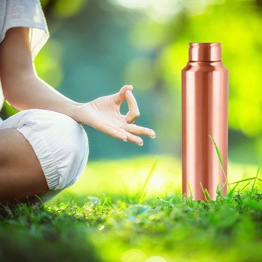 Бутылка Alpine из новой меди, 900 мл, 1 шт., Медь