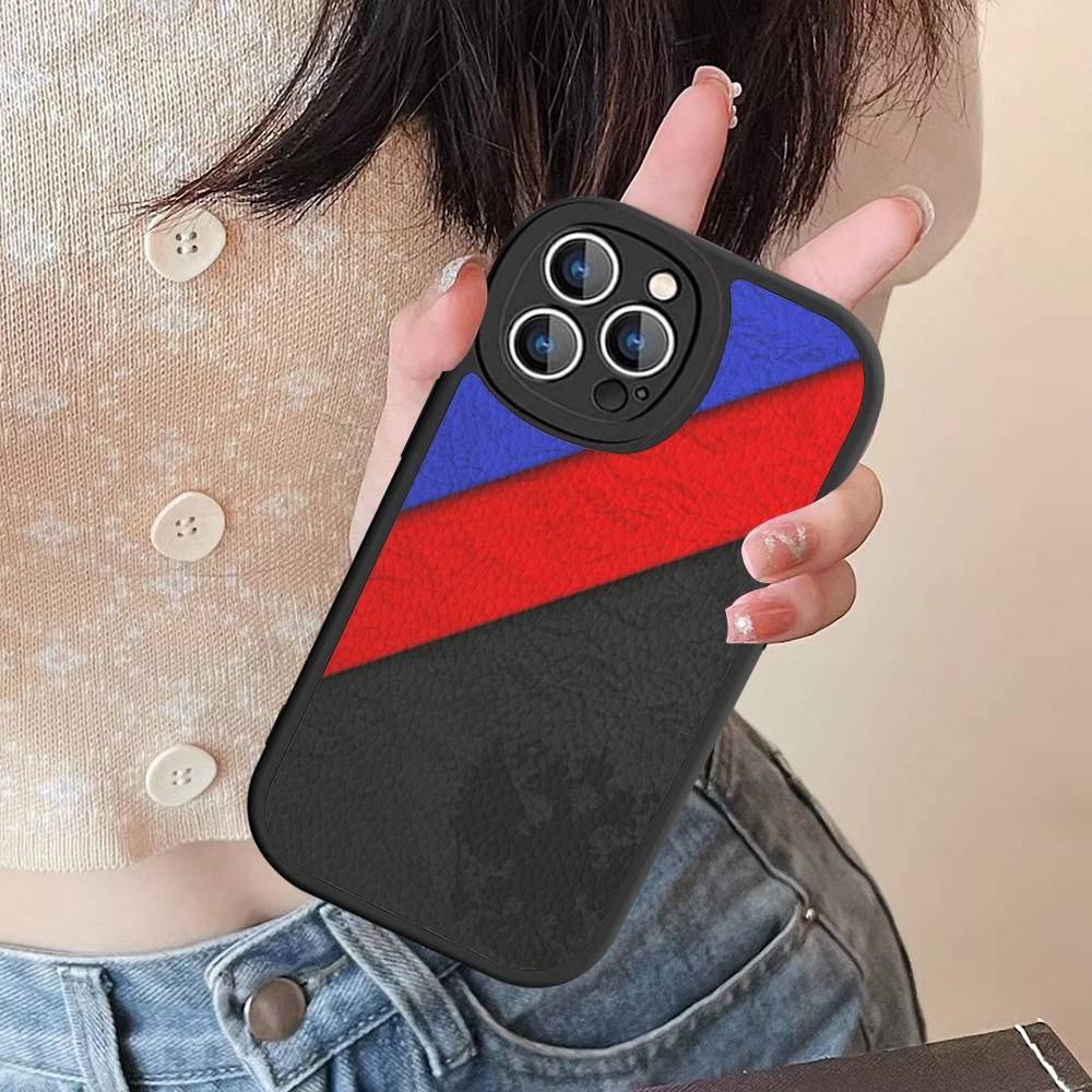 Russia Russian Flags Poccnr Emblem Phone Case For IPhone 16 15 14 13 12 11 Pro Max Plus 16E Soft Leather Cover