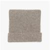 Acne Studios Face Logo Patch Square Beanie C40392 Greige Melange  Drn 