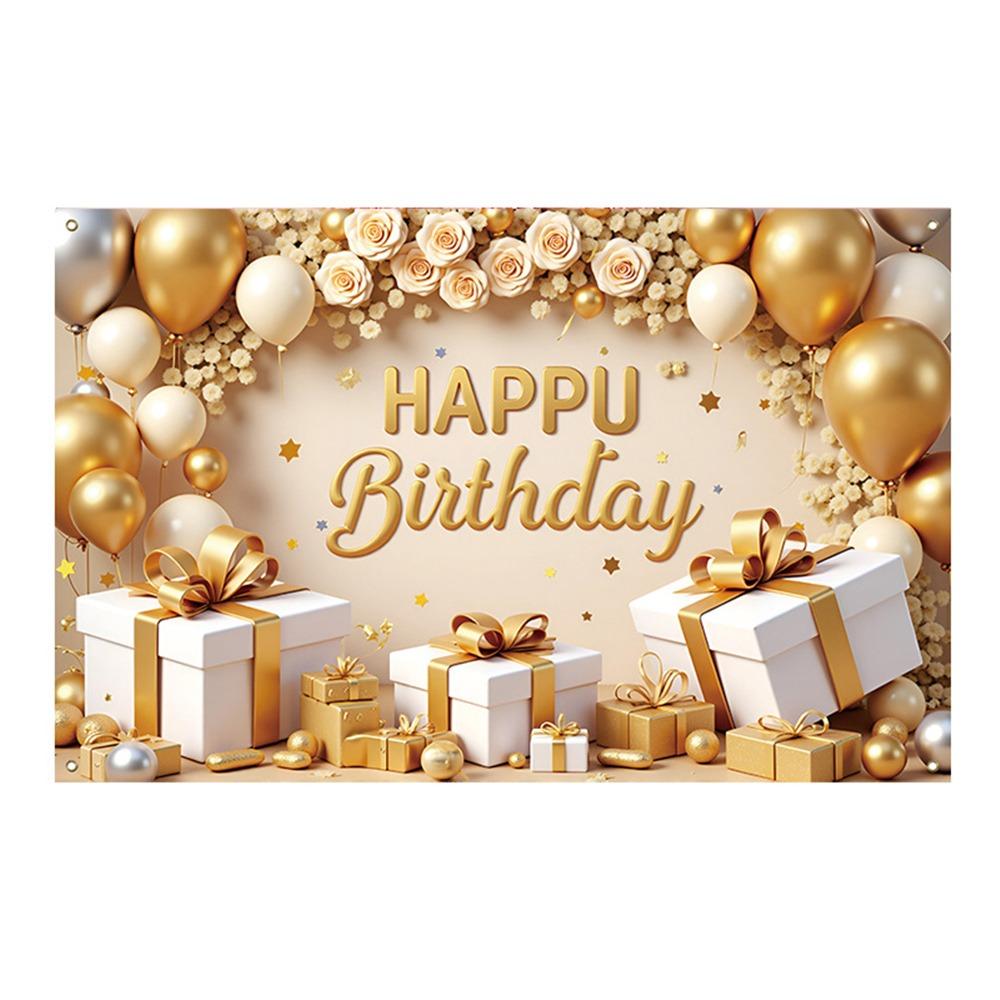 Celebrate Birthday Party Background Polyester Photography Backdrops Banner Poster Holiday Party