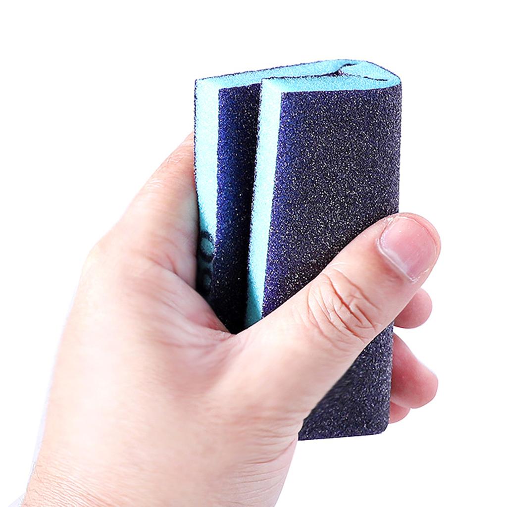 6pcs Polishing Sanding Sponge Block Pad Sandpaper Assorted Grit Abrasive Tool High-density Durable Sanding Sponge Pad
