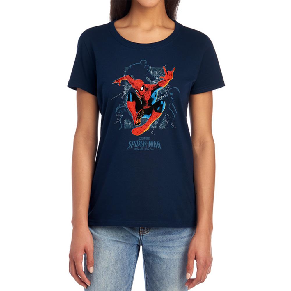 Spider-Man: Brand New Day Womens/Ladies Hero And Villains Fitted T-Shirt