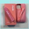 Набор силиконовых чехлов для телефона Rhode Lip Gloss для iPhone 16 с креативным дизайном