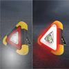 4 Modes Breakdown Alarm Lamp 2-IN-1 Triangle Warning Sign Portable Flashing Light on Hand  Outdoor