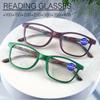 Fashion Women Reading Glasses Flower Print Resin Read Eyeglasses Magnifying Presbyopic Eyewear +1.0~+4.0 Reading Glasses Women