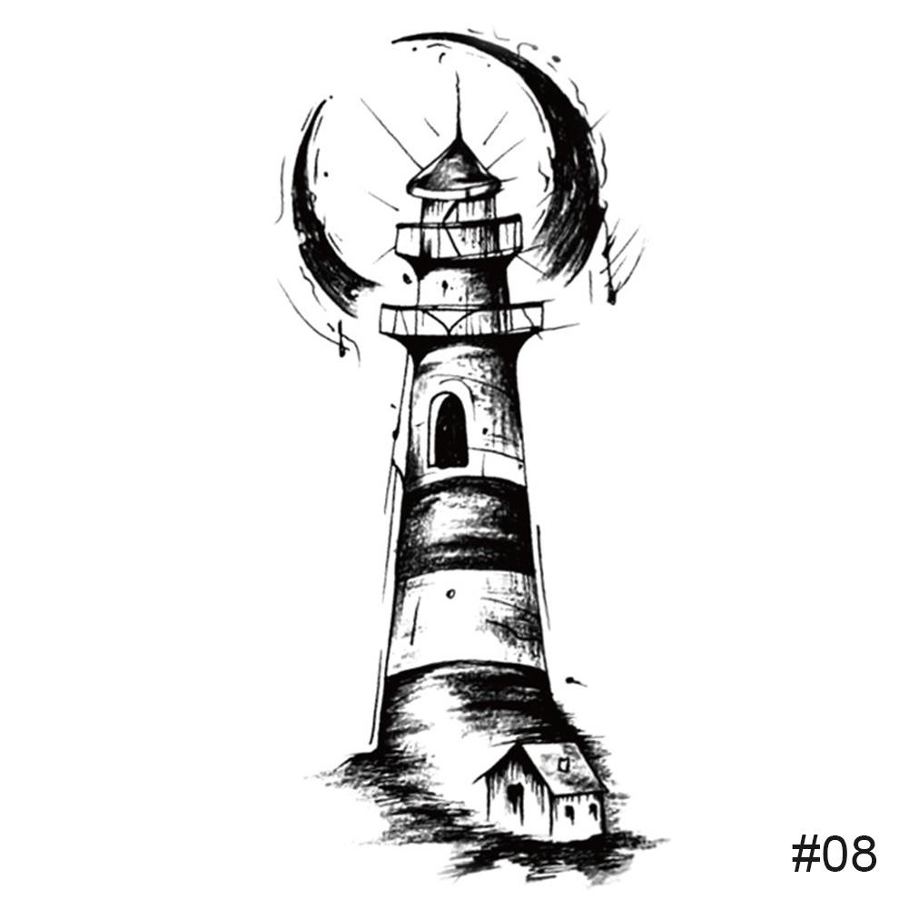 Маленькие свежие черные татуировки наклейки водонепроницаемые долговечные татуировки наклейки боди-арт татуировки для женщин мужчин