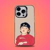 Чехол для телефона P-PauloS Londra Homerun для iPhone 16,15,14,13,12,11,Mini,Pro,E,SE4,XS,MAX Черный Матовый Конфетный Чехол