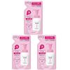 [Set] Mochida Healthcare Collage Furufuru Foam Soap Pink Refill 210mL Set of 3 [Quasi-drug]