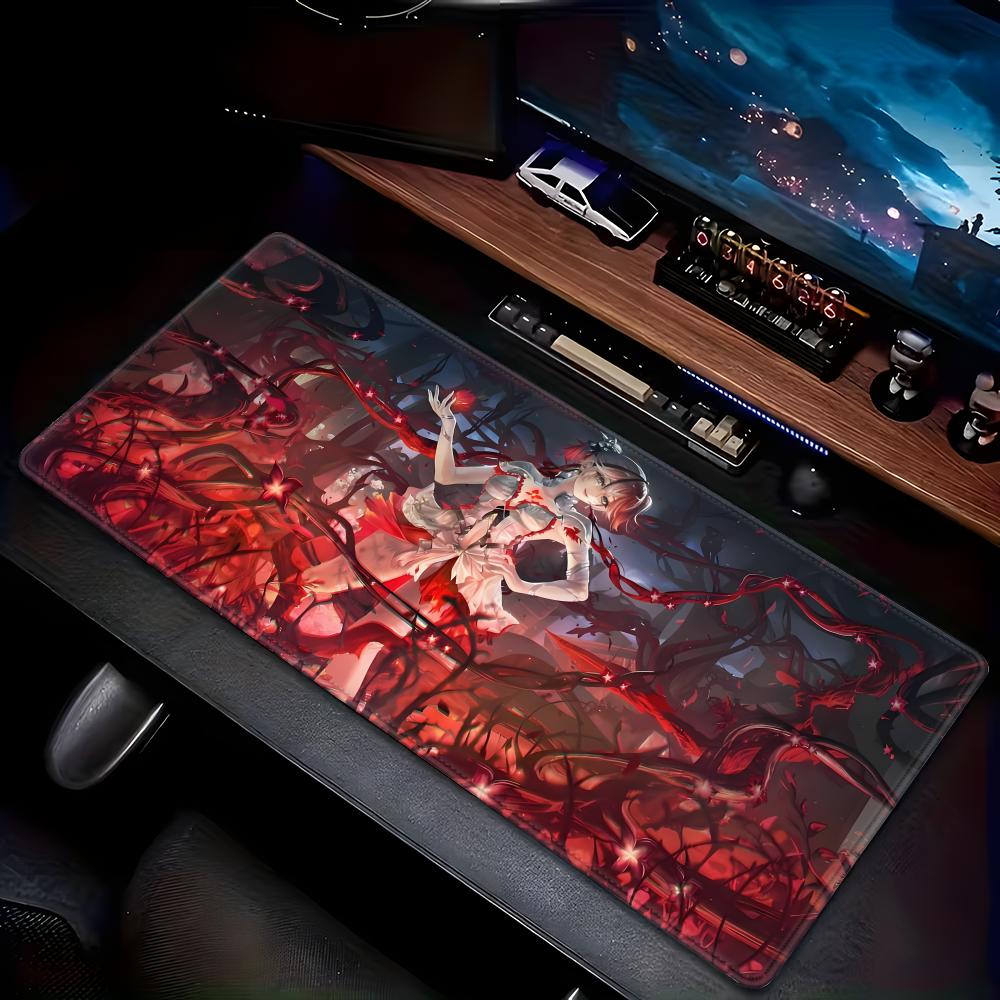 Wuthering Waves Chun Mouse Pad - XXL HD Game Character Print, Stitched Anti-Fray Edges, Non-Slip for Anime Game Enthusiasts